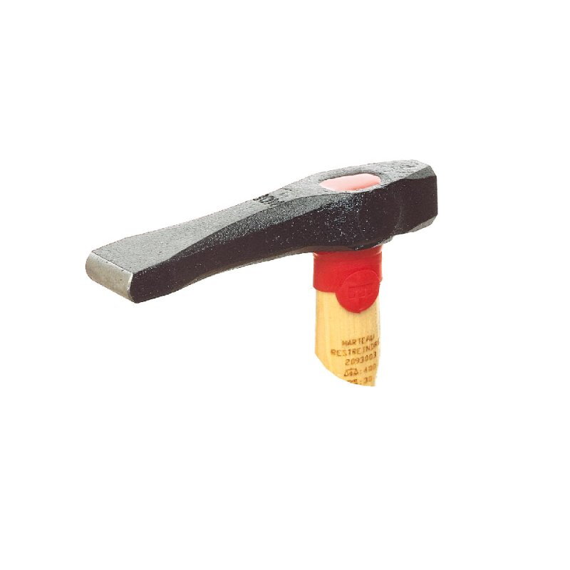 Marteau à rétreindre manche Hickory – Acier forgé C45E – Spécial chaudronnerie et formage des tôles – MOB