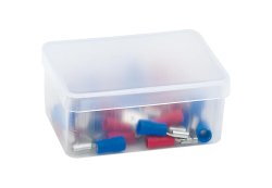 Boîte de 32 cosses électriques isolées mâles et femelles – Assortiment rouge et bleu – MOB