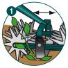 Manche bois certifié PEFC 100% (150cm) pour Grattoir Oscillant -LEBORGNE
