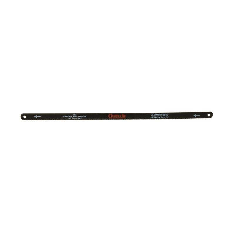 Lot de 3 Lames de scie en acier carbone 300 mm – 10 dents – Coupe polyvalente – MOB