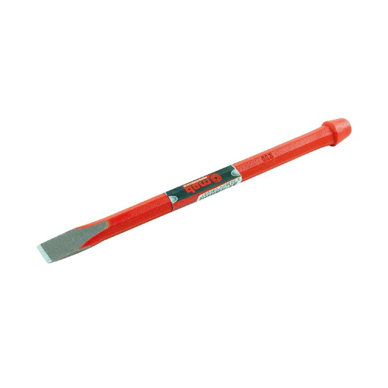 Ciseau d'électricien - Acier C55 affûtable – Tête sécurité brevetée – Tranchant résistant- MOB