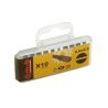 Boîte de 10 embouts de vissage fente 1/4" – Acier Silicium S2 haute résistance – MOB
