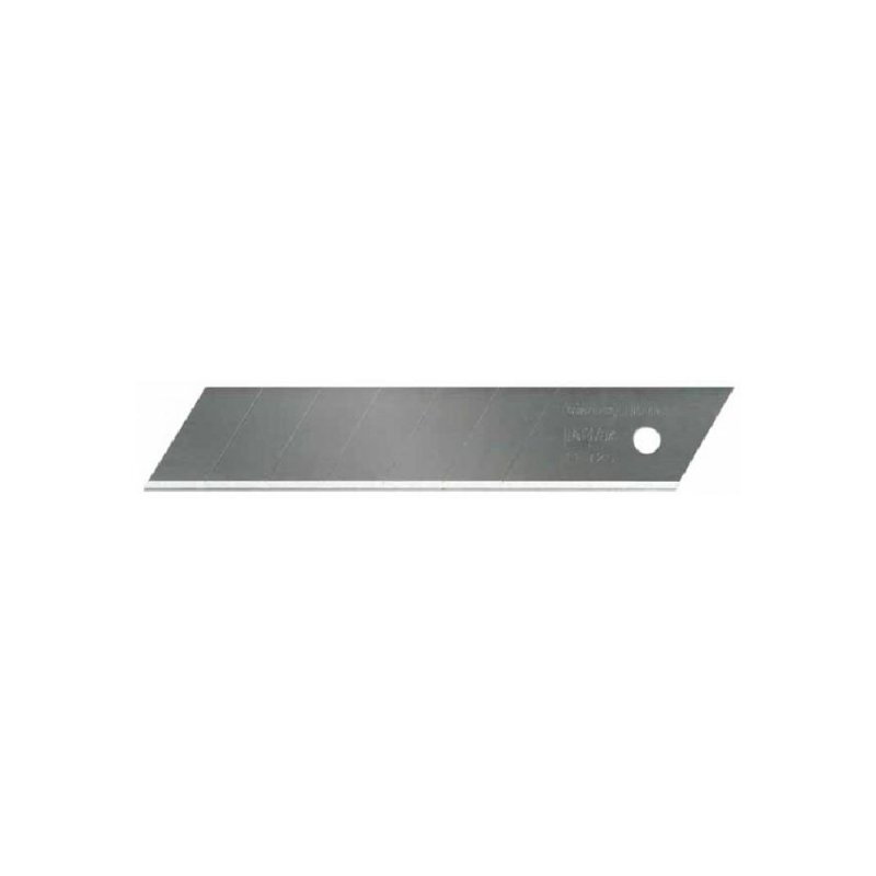 Étui de 10 lames de cutter 18 mm – Dimensions 18 x 0,5 mm – Lames sécables de rechange – MOB