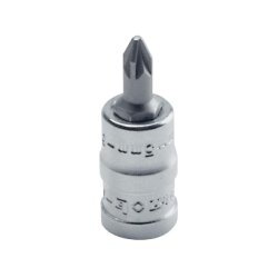 Douille tournevis Pozidriv® 1/4" – Embout Silicium S2 – Douille Chrome Vanadium – MOB