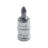 Douille tournevis Pozidriv® 1/4" – Embout Silicium S2 – Douille Chrome Vanadium – MOB