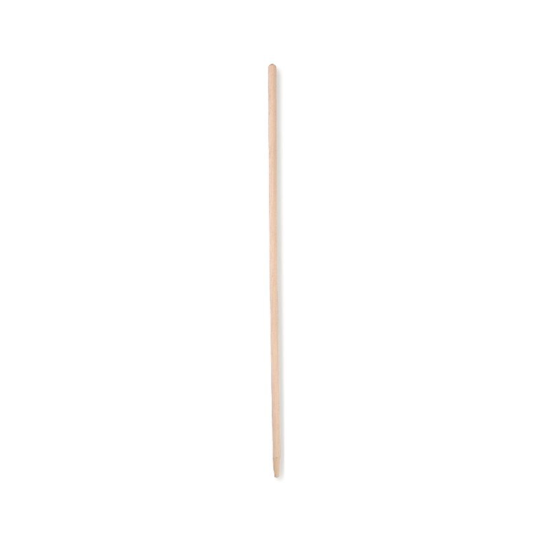 Manche pour râteaux et racloirs – Frêne PEFC – Longueur 150 cm – Ø 28 mm – Œil conique – MOB