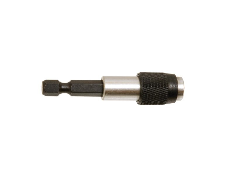 Porte-embout magnétique 1/4" – Longueur 60 mm – Aimant permanent puissant – Bague inox – MOB