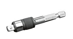 Adaptateur 2 en 1 porte-embout et porte-douilles 1/4" – Acier allié au Chrome Vanadium Manganèse –  MOB