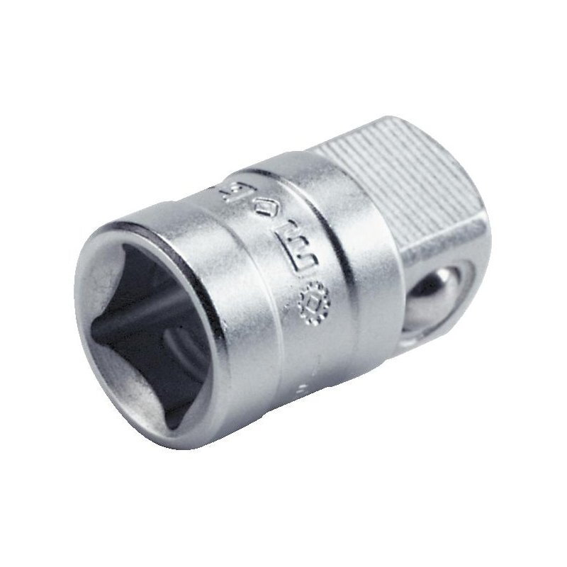 Augmentateur carré 3/8" à 1/2" – Pour douilles 1/2" – Chrome Vanadium – Épaulement extérieur – MOB