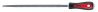 Lime ronde bâtarde type 1 – Acier allié au chrome – Dureté 65 ± 2 HRC – Manche bi-matière – MOB
