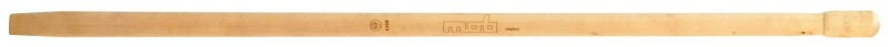 Manche de grattoir à coffrage 110 cm – Bois haute densité PEFC – Biseau d'emmanchement 8 cm – MOB