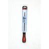 Lime ronde mi-douce – 150 à 250 mm – Acier allié au chrome – Dureté 65 ± 2 HRC – Manche bi-matière – MOB