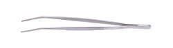 Brucelle arrondie coudée – Acier inoxydable – Forme coudée – 155 mm – MOB
