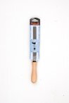 Lime plate à main mi-douce – Manche bois dur PEFC – Acier allié au chrome – Dureté 65 ± 2 HRC – MOB