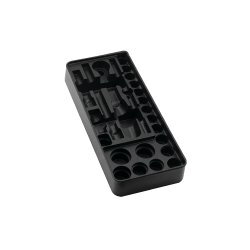 Module vide pour douilles et cliquets 1/2'' – Thermoformé – 23 pièces – 385 x 165 mm – MOB