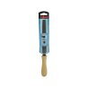 Lime plate pointue mi-douce – Manche bois dur PEFC – 2 bords plats – Acier allié au chrome – 125 à 200 mm – MOB
