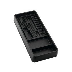 Module vide pour douilles et cliquets 1/4" – Thermoformé – 38 pièces – 385 x 165 mm – MOB