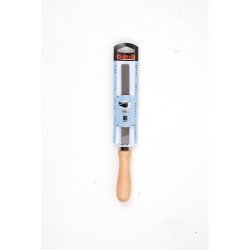 Lime demi-ronde bâtarde – 150 à 250 mm – Acier allié au chrome – Dureté 65 ± 2 HRC – Manche bois dur PEFC – MOB