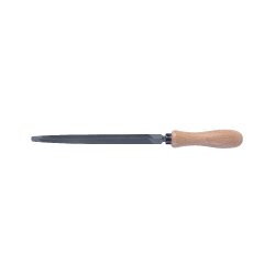 Râpe tiers-point angles ronds mi-douce – 150 à 200 mm – Acier allié au chrome – Dureté 65 ± 2 HRC – Manche bois PEFC – MOB