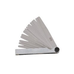 Jauges d'épaisseur métriques – Jeu de 20 lames – 0,05 à 1 mm – Lames pointues – 100 mm – MOB