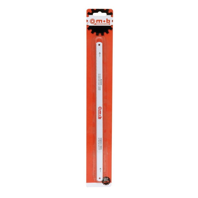 Lames de scie bimétal HSS Cobalt – 300 mm – 10 dents/cm – Lot de 3 lames – MOB