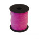 Tresse en bobine résistance 80kg Mondelin rose fluo