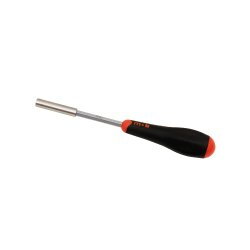 Tournevis porte-embout magnétique 1/4" – Manche REDGRIP bi-matière – Corps hexalobé – Longueur 210 mm – MOB