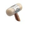 Maillet nylon – Dureté 68D – Montage en force – Manche frêne PEFC – Absorption des vibrations – MOB