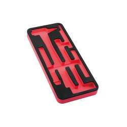 Module mousse de frappe CARBON – 7 outils – Rangement en mousse bicolore haute densité – MOB