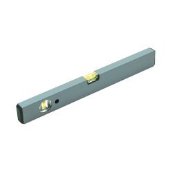 Niveau rectangulaire en aluminium – Longueur 30 cm – Format compact – MOB