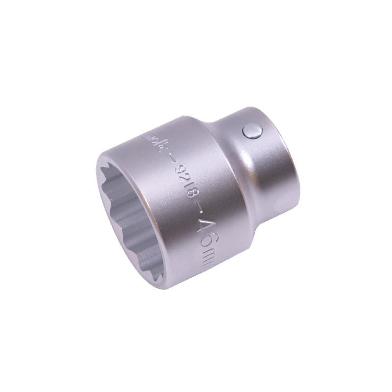 Douille 12 pans 3/4" – Acier Chrome Vanadium forgé – Système Lock Pin – Dimension 22 à 55 mm – MOB