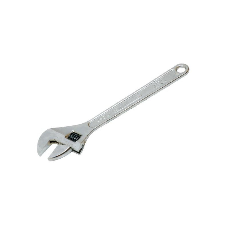 Clé à molette chromée – Acier Chrome Vanadium – Graduation millimétrique – Longueur de 150 à 600 mm– MOB