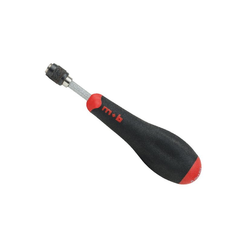 Tournevis porte-embout à verrouillage 1/4" – Système Autolock magnétique – Manche bimatière REDGRIP – MOB