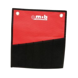 Trousse à outils textile 260 x 300 mm – 6 compartiments – Vide – Rangement pratique – MOB