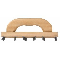 Chemin de Fer 25x7 cm – Lame Lisse Sans Dent pour Finition Précise - Mondlin