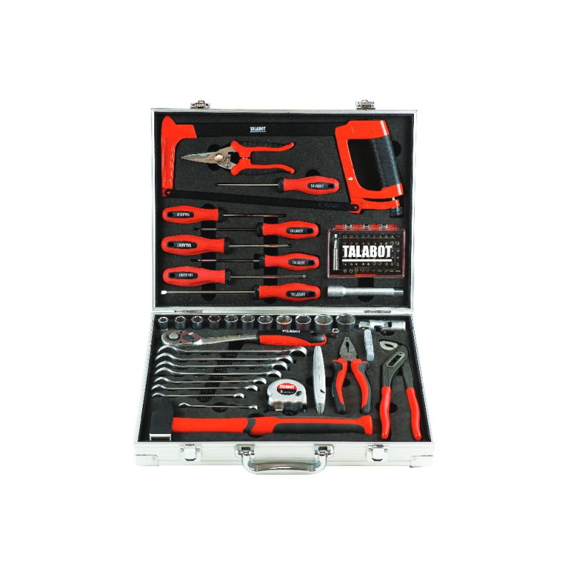 Mallette à outils en aluminium – 103 pièces – Coffret de rangement et d'outillage – Mob-Talabot