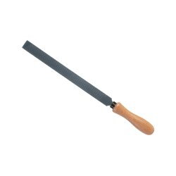Lime spéciale tondeuse 200 mm – Affûtage des lames et outils de jardin – Manche bois dur PEFC – MOB