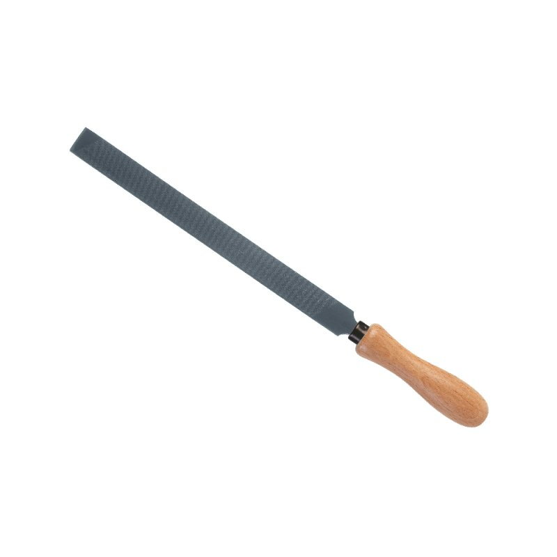 Lime spéciale tondeuse 200 mm – Affûtage des lames et outils de jardin – Manche bois dur PEFC – MOB