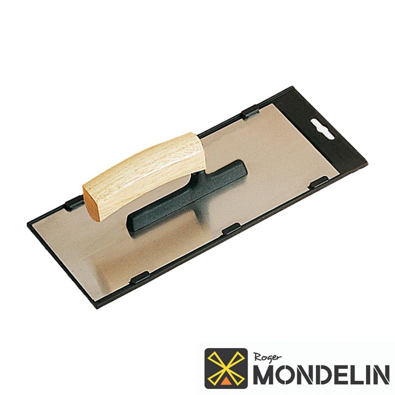Platoir Alsace inox/bois Mondelin 28x12cm