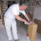 Couteau pour matériaux isolants Mondelin manche bois