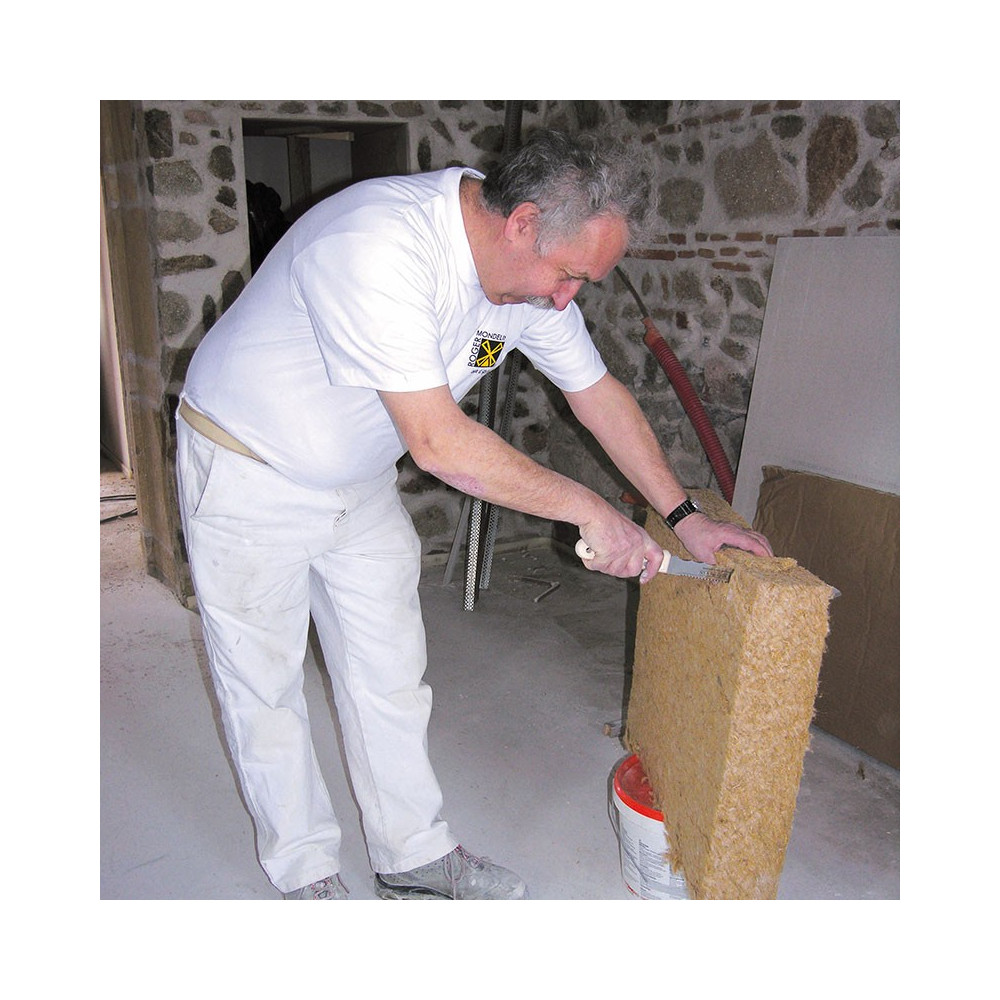 Couteau pour matériaux isolants Mondelin manche bois