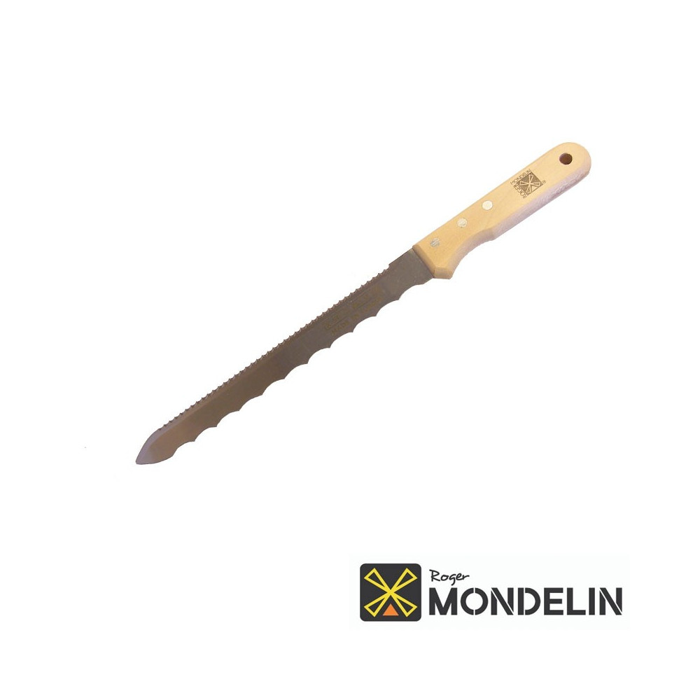 Couteau pour matériaux isolants Mondelin manche bois