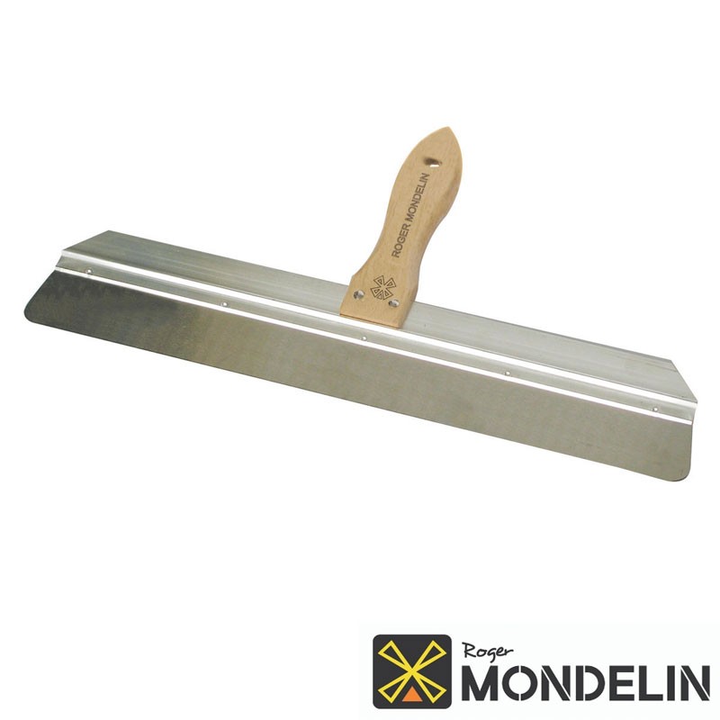 Couteau à enduire bords arrondis inox/bois Mondelin 60cm